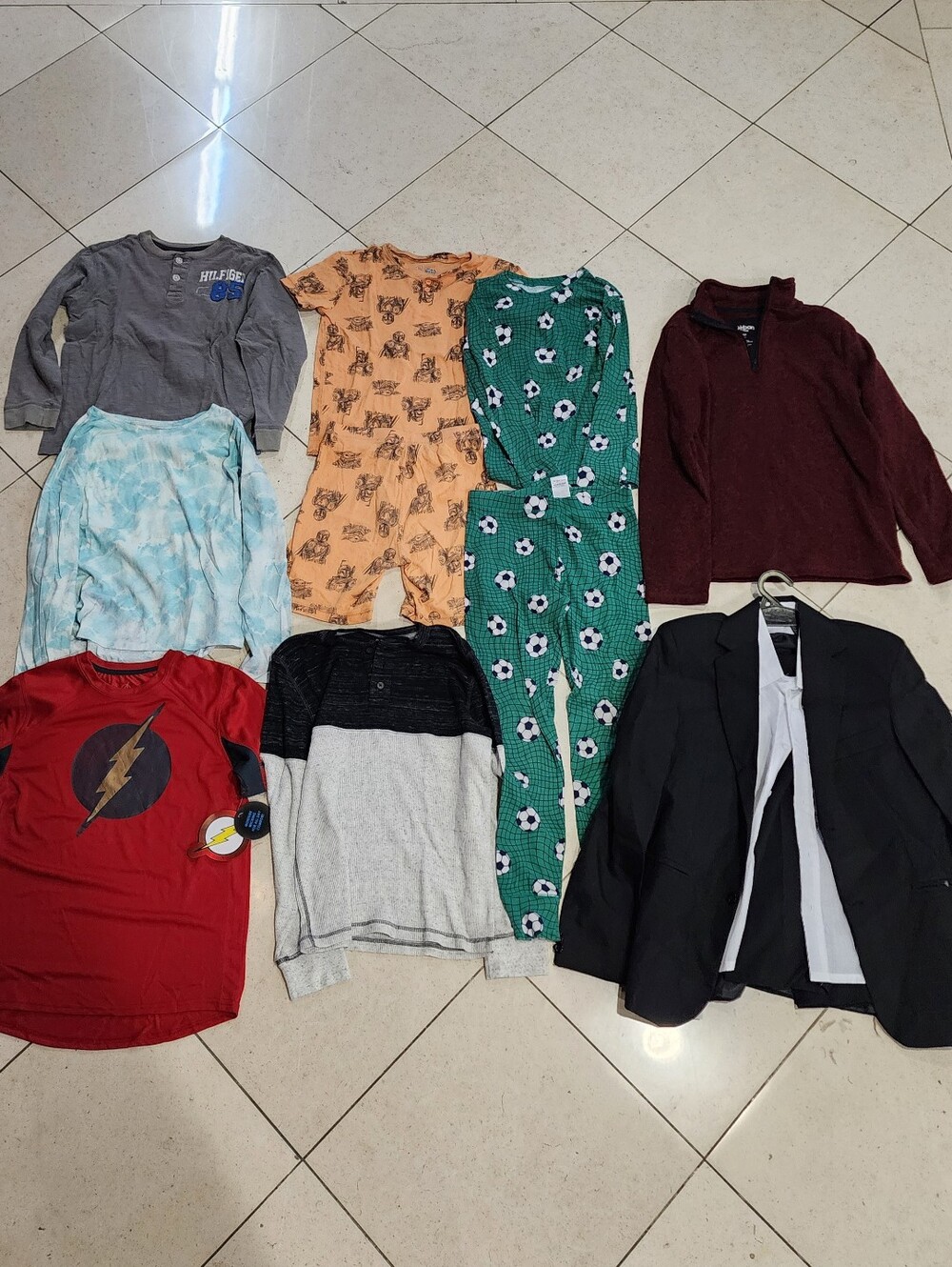 Kids Child Boys Clothes Size 14-18 Years Lot of 12 Pieces Suit, PJs, Shirts